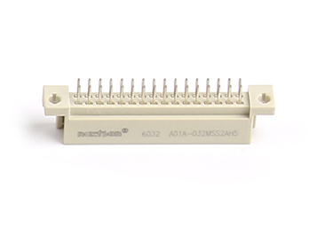 European style socket, 2 rows, 180 degree male seat