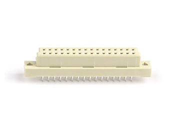 European socket, 2 rows, 180 degree base