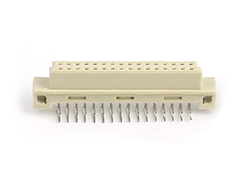 European socket, 2-row, 90 degree base